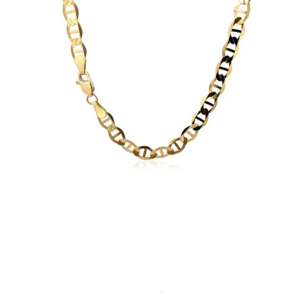 14k Yellow Gold Mariner Link Chain (5.50 mm) - Image 3