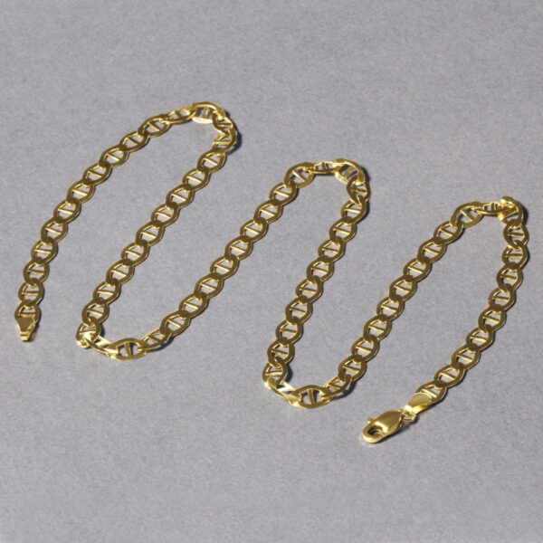 14k Yellow Gold Mariner Link Chain (5.50 mm) - Image 5