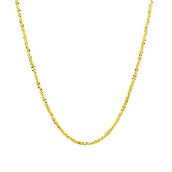 10k Yellow Gold Sparkle Chain 1.50 mm) - Image 2