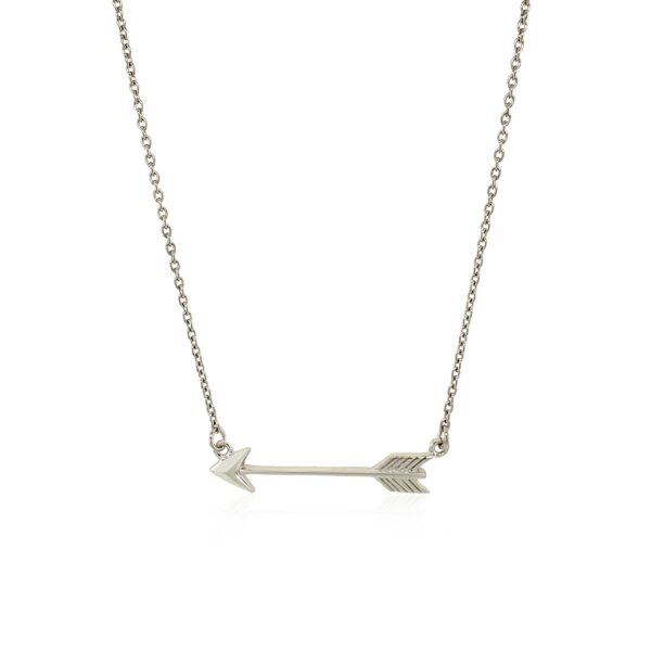 Necklace with Arrow in Sterling Silver - Image 2