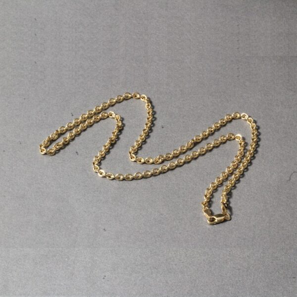 14k Yellow Gold Forsantina Lite Cable Link Chain (2.90 mm) - Image 5