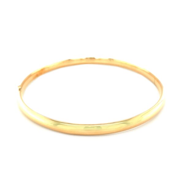 Classic Bangle in 14k Yellow Gold (5.00 mm) - Image 2