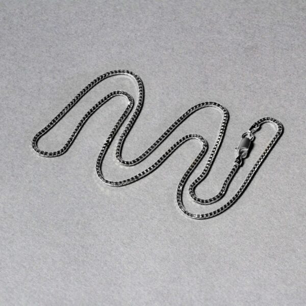 14k White Gold Ice Chain (1.30 mm) - Image 5