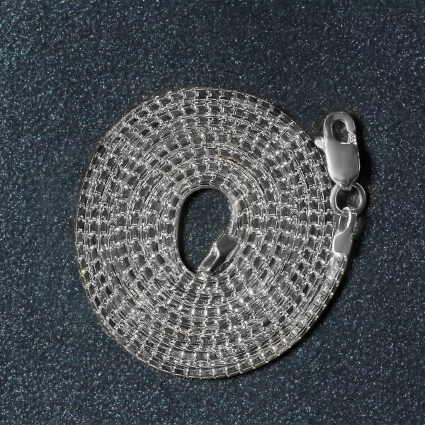 14k White Gold Ice Chain (1.30 mm) - Image 6
