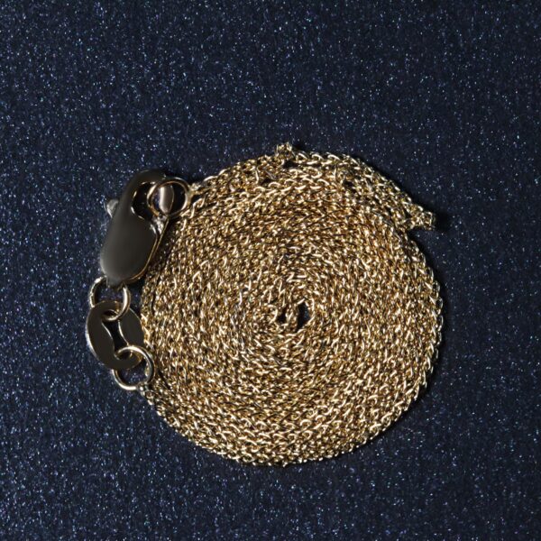 10k Yellow Gold Wheat Chain 0.6mm (0.60 mm) - Image 5