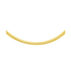 14k Yellow Gold Chain in a Classic Omega Design (4.00 mm)