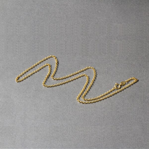 10k Yellow Gold Rolo Chain  (1.90 mm) - Image 5