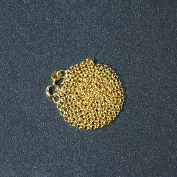 10k Yellow Gold Rolo Chain  (1.90 mm) - Image 6