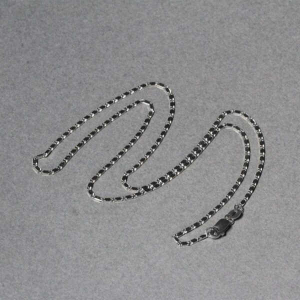 14k White Gold Lumina Pendant Chain (1.00 mm) - Image 6