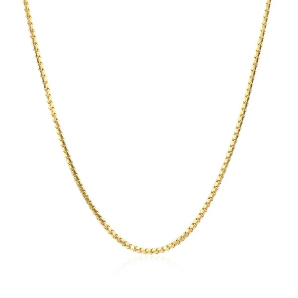 14k Yellow Gold Ice Chain (1.30 mm) - Image 2