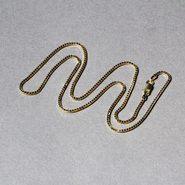 14k Yellow Gold Ice Chain (1.30 mm) - Image 5