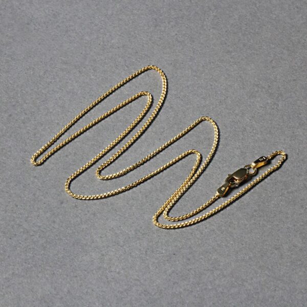 10k Yellow Gold Wheat Chain 1.0mm (1.00 mm) - Image 6