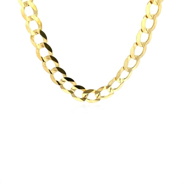 8.2mm 10k Yellow Gold Curb Chain (8.20 mm) - Image 5
