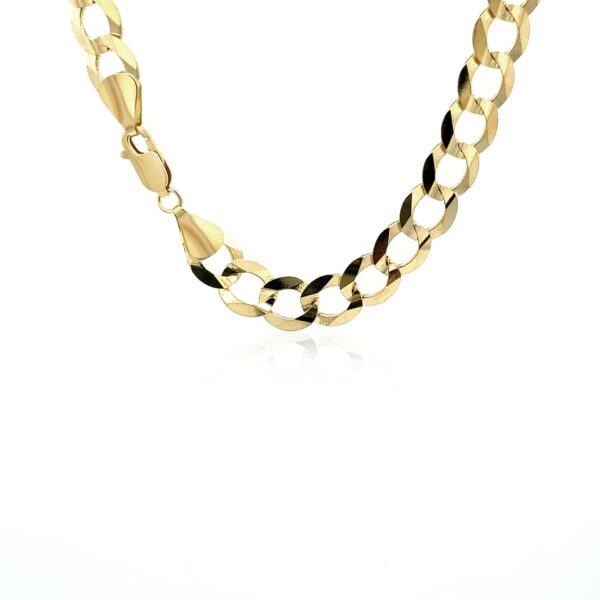 8.2mm 10k Yellow Gold Curb Chain (8.20 mm) - Image 6
