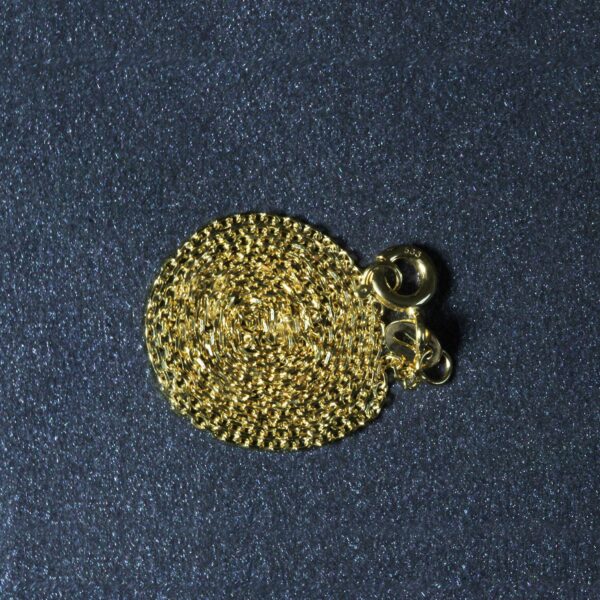 18k Yellow Gold Cable Chain (1.10 mm) - Image 6