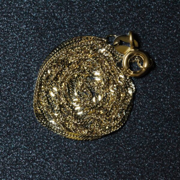 14k Yellow Gold Singapore Chain (1.30 mm) - Image 6