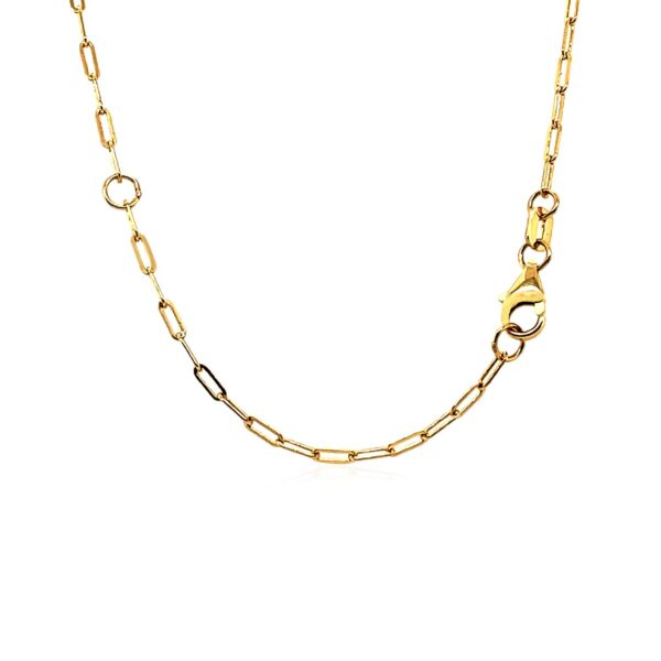 14K Yellow Gold Bee Necklace - Image 2