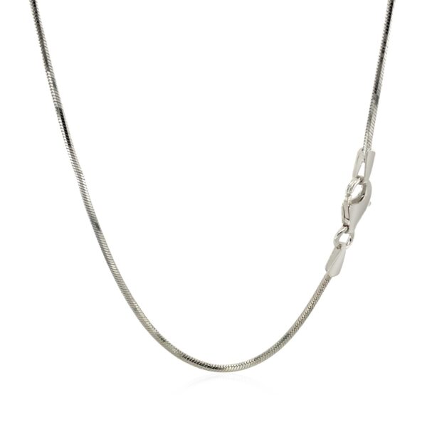 Sterling Silver 1.2mm Snake Style Chain (1.20 mm) - Image 3