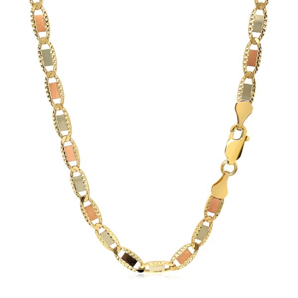 14k Yellow Gold Valentino Chain (4.10 mm) - Image 3