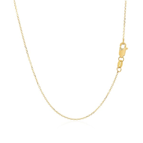 14k Two-Toned Yellow and White Gold Reversible Dolphin Pendant - Image 3