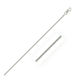 Sterling Silver Snake Style Chain (1.80 mm)
