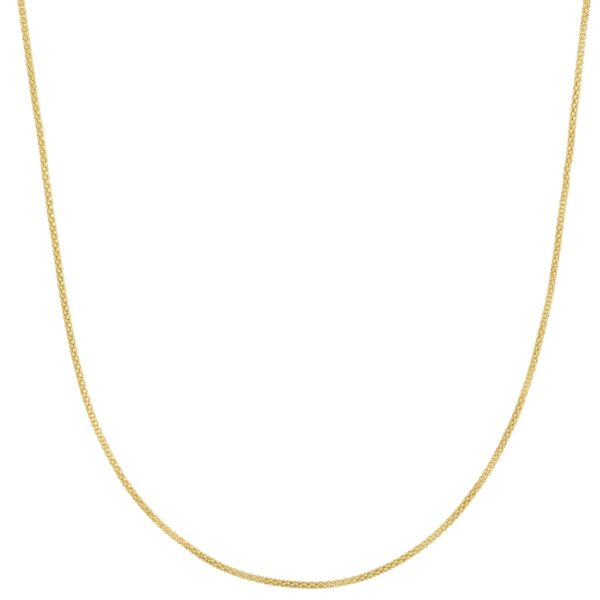 Popcorn Chain in 14k Yellow Gold (1.30 mm) - Image 2