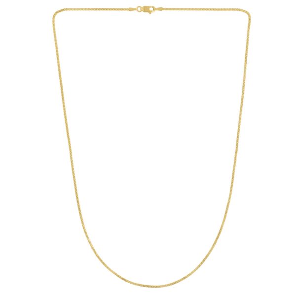 Popcorn Chain in 14k Yellow Gold (1.30 mm) - Image 3