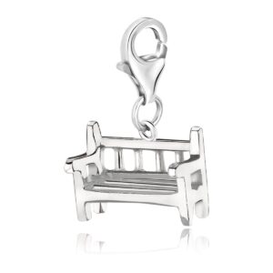 Sterling Silver Bench Charm
