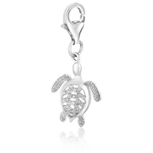 Sterling Silver Turtle Charm