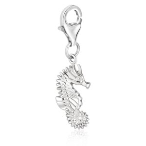 Sterling Silver Sea Horse Charm