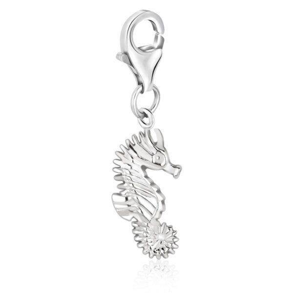 Sterling Silver Sea Horse Charm