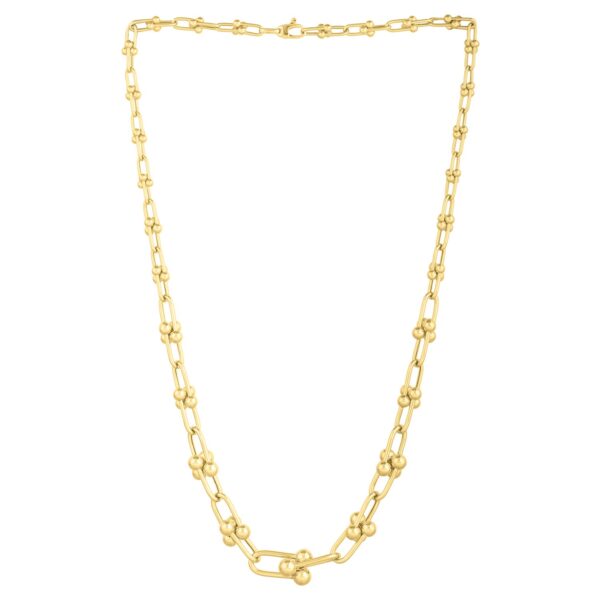 Graduated Jax Link Necklace in 14K Yellow Gold - Image 2