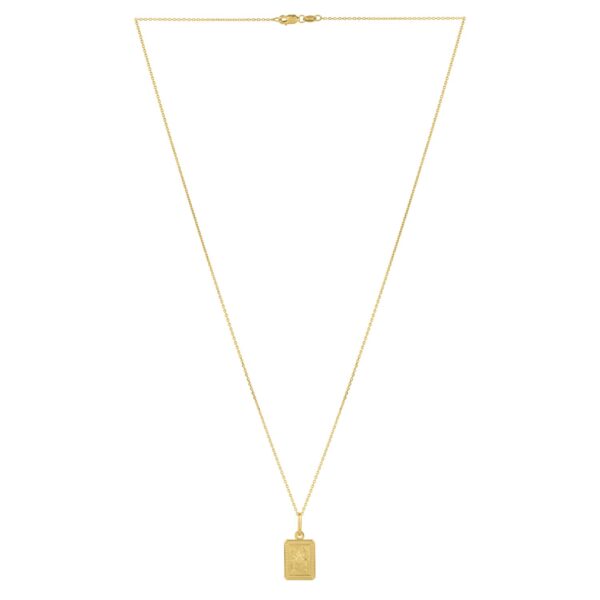 Sun and Stars Necklace in 14K Yellow Gold - Image 2