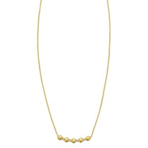 14K Yellow Gold Diamond Cut Rope Chain