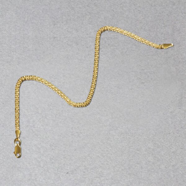 14k Yellow Gold Bismark Bracelet (2.50 mm) - Image 3