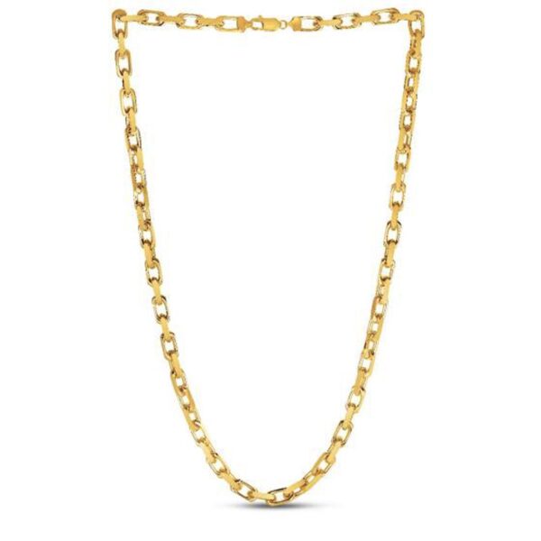 14k Yellow Gold French Cable Link Chain (6.1 mm) - Image 3