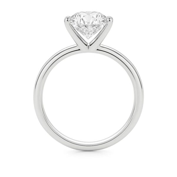 5 Carat Princess Lab Grown IGI G/VS1 Diamond Solitaire Ring in 10K White Gold - Image 5