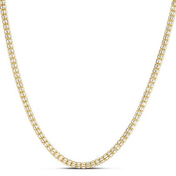 Ice Barrel Chain in 14k Yellow Gold (3.23 mm) - Image 2