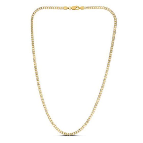 Ice Barrel Chain in 14k Yellow Gold (3.23 mm) - Image 3