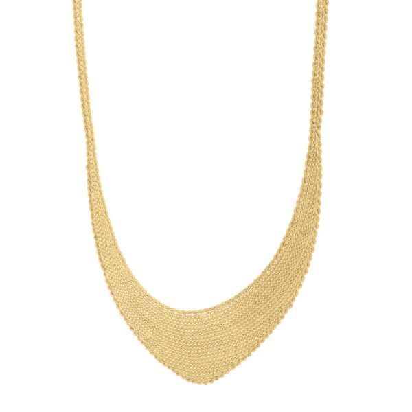 Cleopatra Gratuated Necklace in 14K Yellow Gold - Image 2