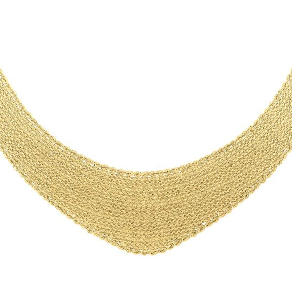 Cleopatra Gratuated Necklace in 14K Yellow Gold - Image 3