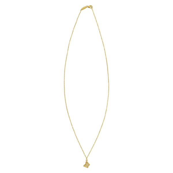 Elegant 14K Yellow Gold Rope Chain Necklace - Image 2