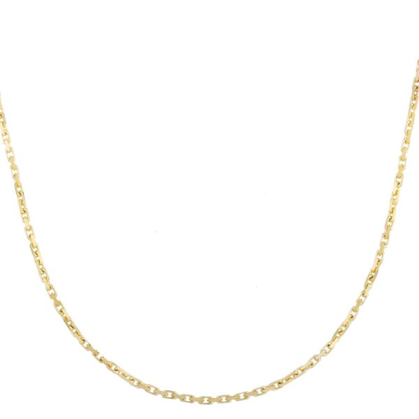 14k Yellow Gold French Cable Chain (1.90 mm) - Image 2