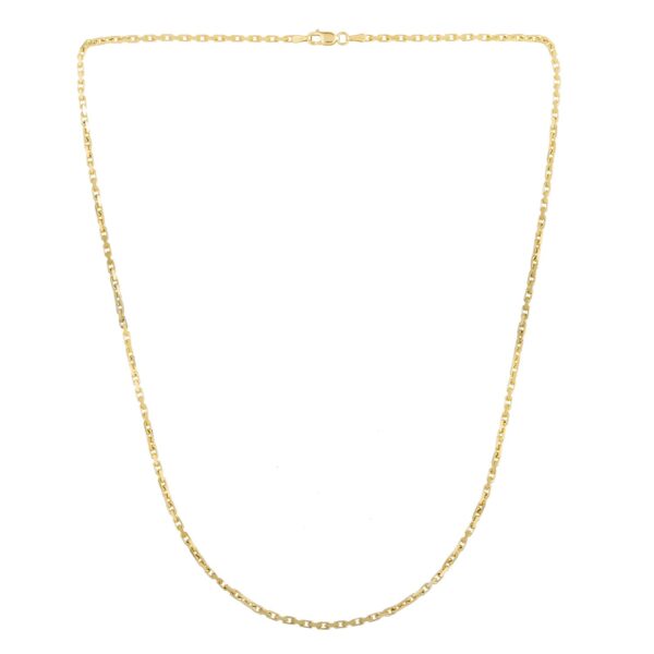 14k Yellow Gold French Cable Chain (1.90 mm) - Image 3