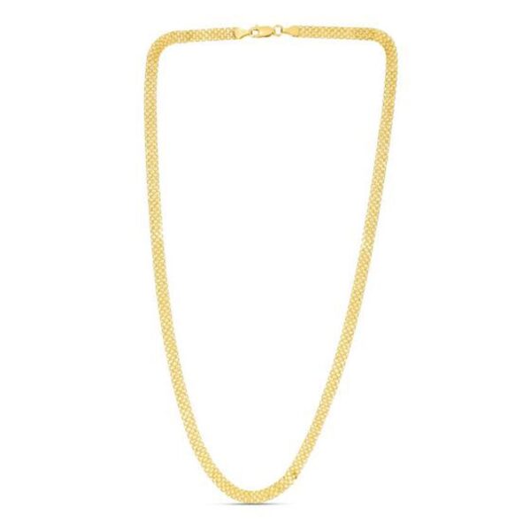 14k Yellow Gold Bismark Chain (4.70 mm) - Image 3