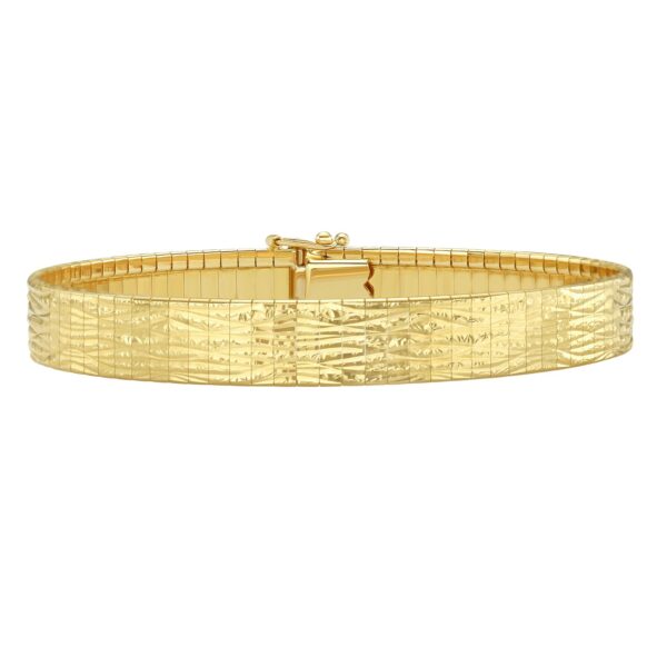 Glacier Bracelet in 14K Yellow Gold (8.00 mm) - Image 2