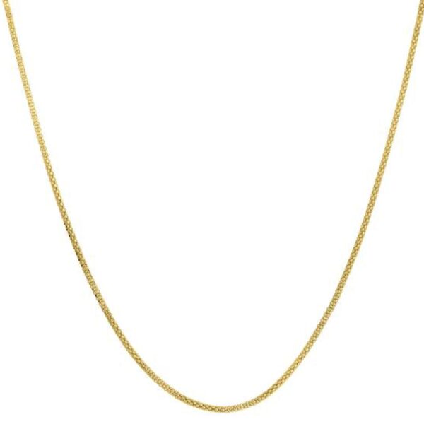 Popcorn Chain in 14k Yellow Gold (1.60 mm) - Image 2