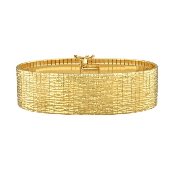 Glacier Bracelet in 14K Yellow Gold (17.90 mm) - Image 2